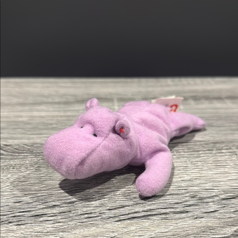 Ty | Teenie Beanie Babies: Happy the Hippo (1993) - McDonald’s Happy Meal Toy